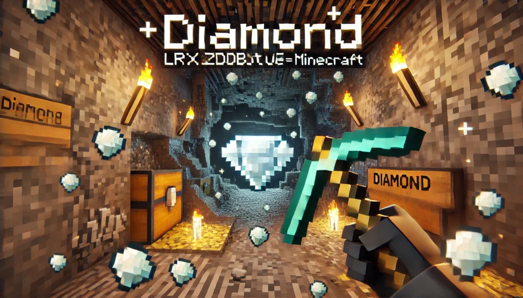 diamond:lrxzd9btu5e= minecraft